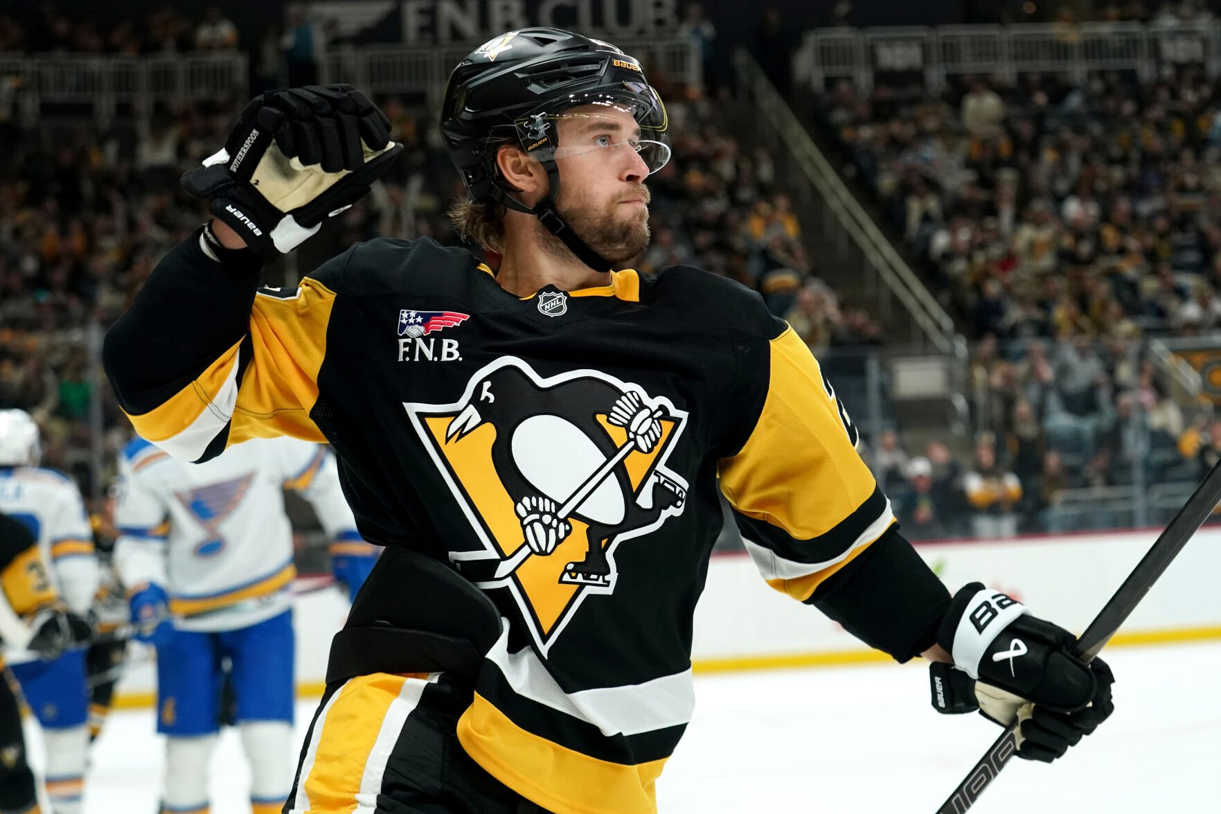 Blues Penguins Hockey